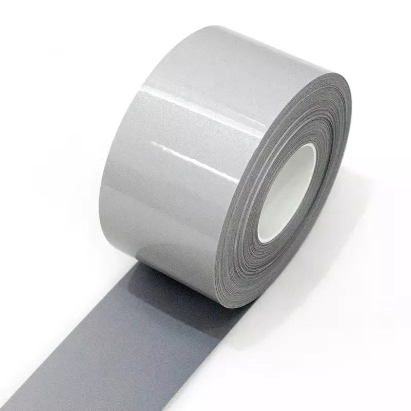 Bright Silver Light Industry Washable Reflective Heat Transfer Film 亮银轻工业水洗反光热贴膜
