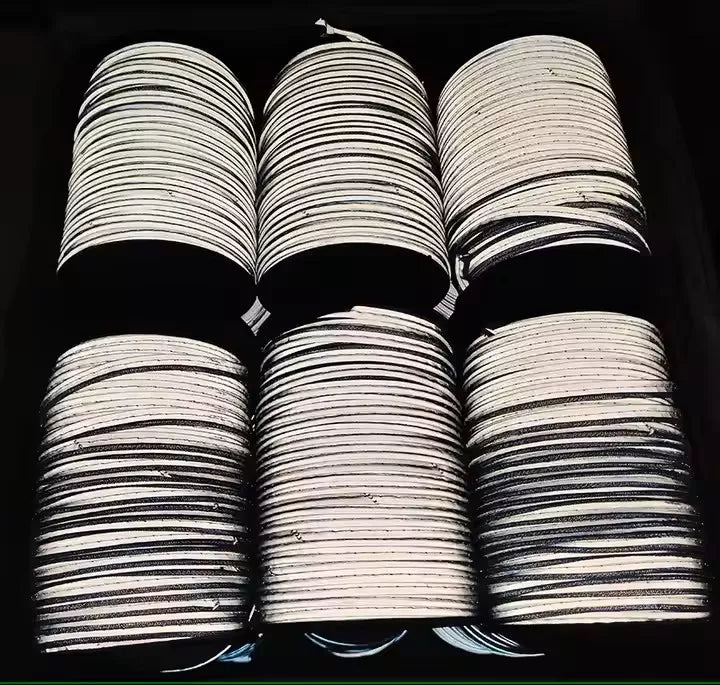 Bright Silver Reflective Single-Sided Elastic Fabric Ultrasonic Piping 亮银反光单面弹力布超声波包边条
