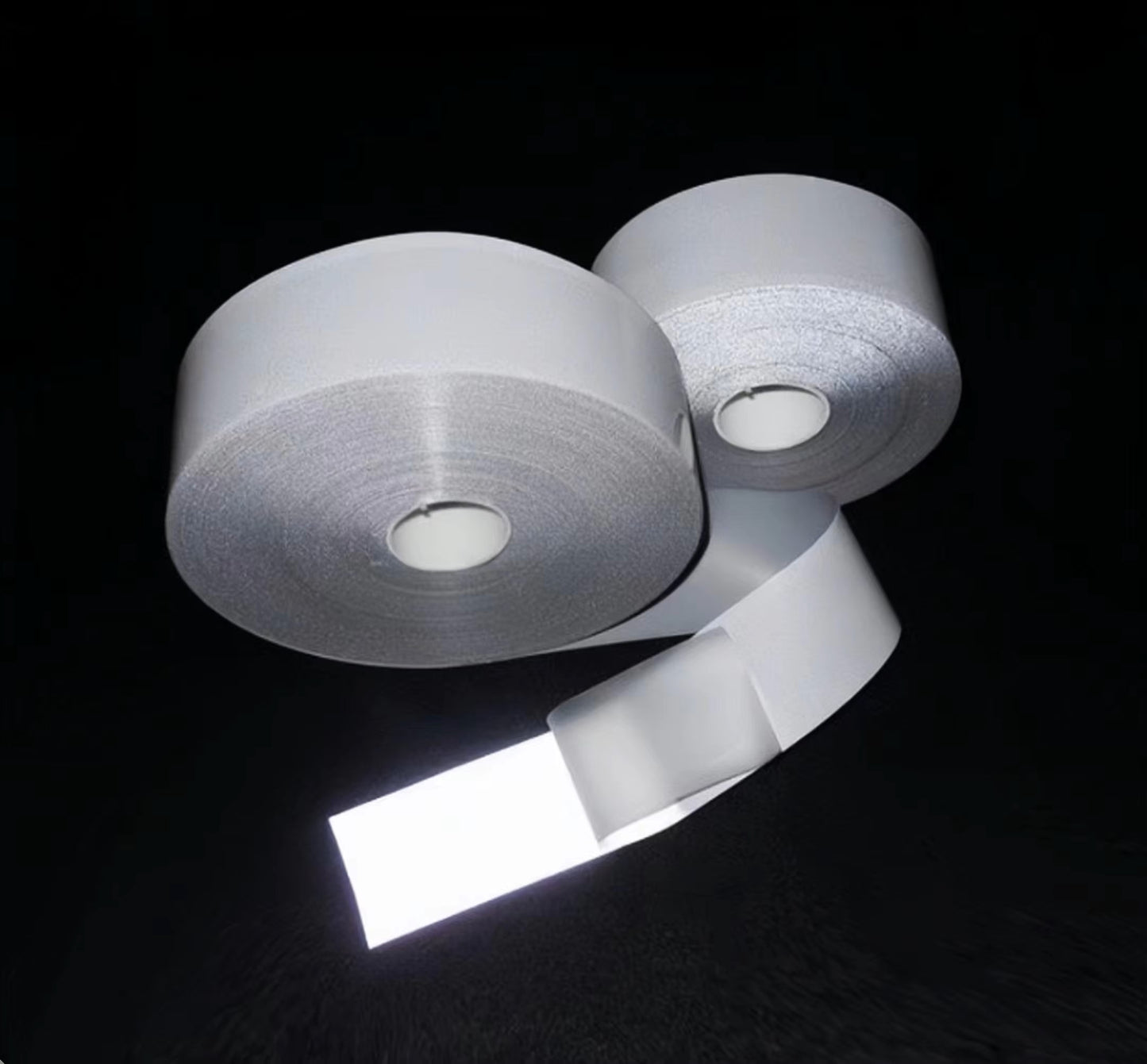 Bright Silver Reflective Heat Transfer Film 亮银反光热贴膜