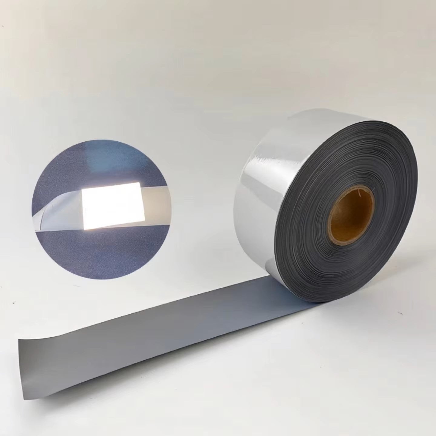 Bright Silver Reflective Heat Transfer Film 亮银反光热贴膜