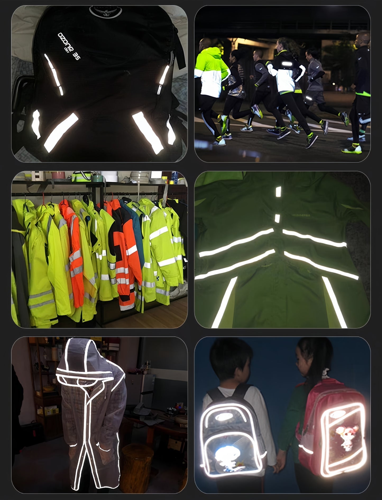 Bright Silver Reflective Heat Transfer Film 亮银反光热贴膜