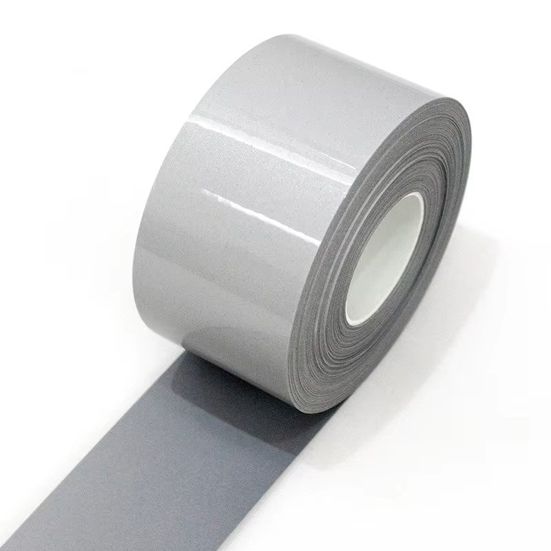 Bright Silver Reflective, Water-Resistant and Elastic Heat Transfer Film 亮银反光抗防水弹力热贴膜