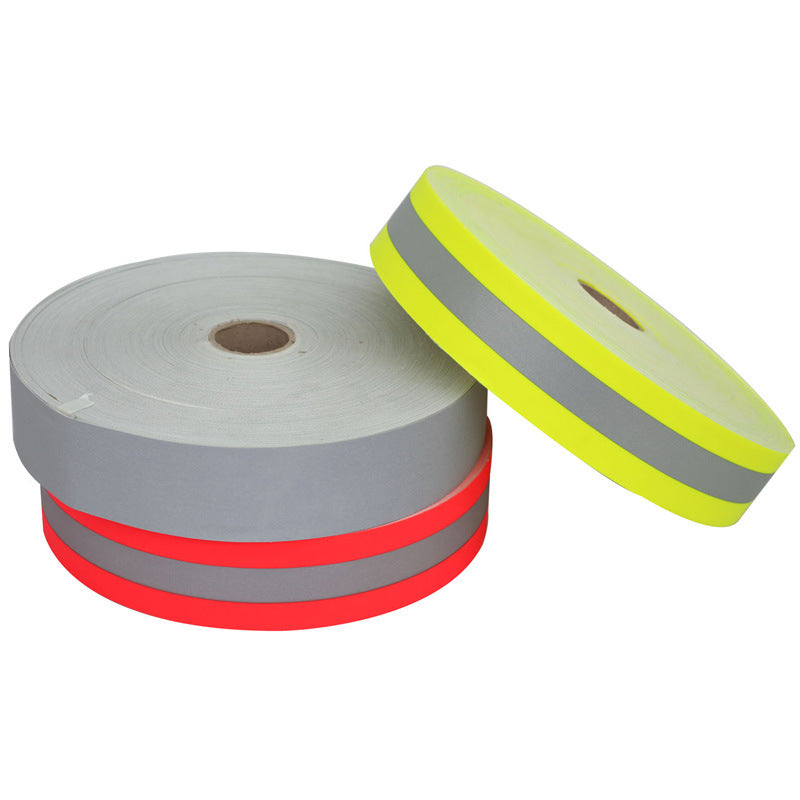 100% Cotton Flame-Retardant Warning Reflective Tape 全棉阻燃警示反光带