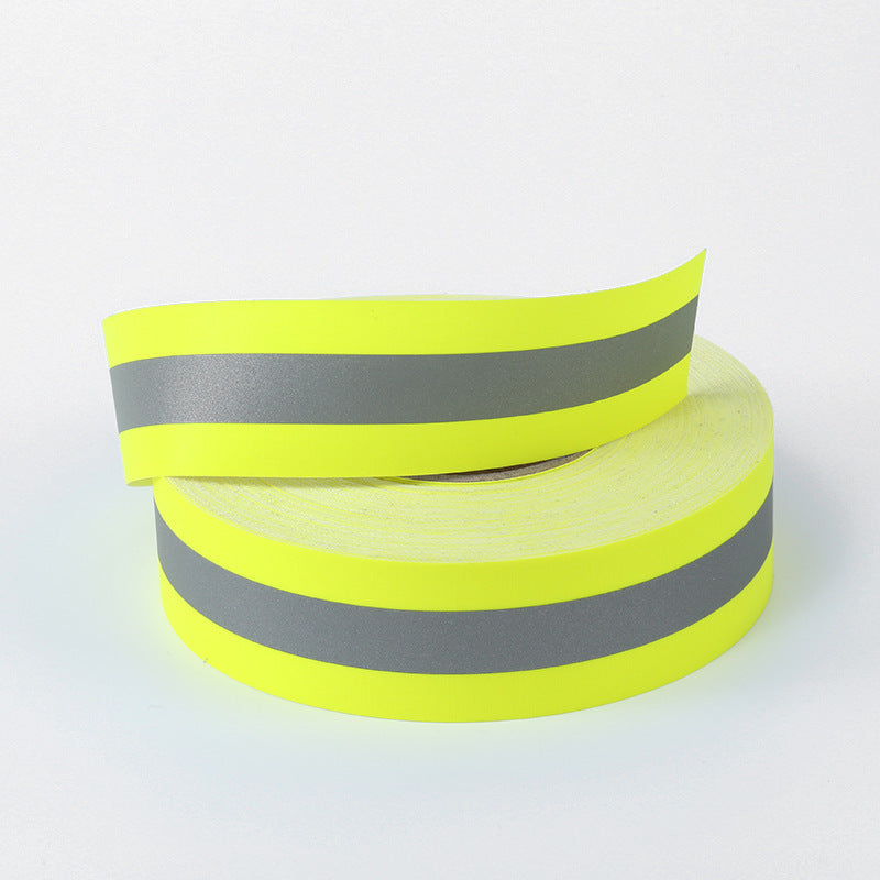 100% Cotton Flame-Retardant Warning Reflective Tape 全棉阻燃警示反光带