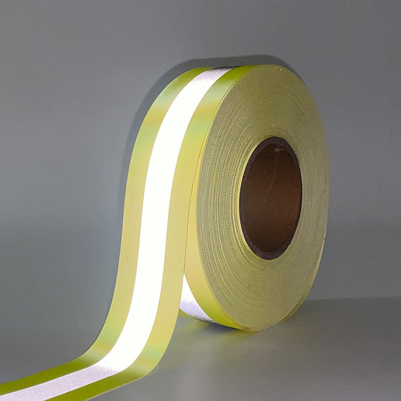 100% Cotton Flame-Retardant Warning Reflective Tape 全棉阻燃警示反光带