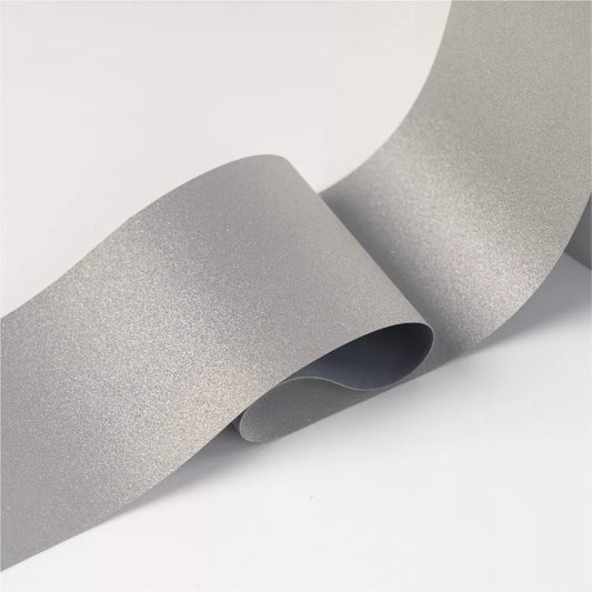 Bright Silver Reflective Heat Transfer Film 亮银反光热贴膜