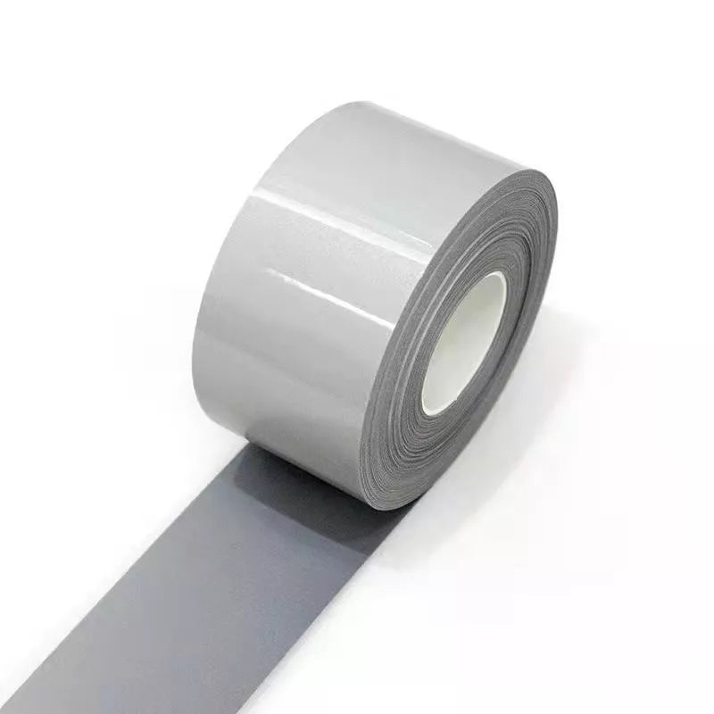 Bright Silver Reflective PU Heat Transfer Film 亮银反光PU热贴膜