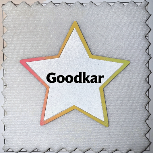 Colorful Gradient Reflective Label 多彩渐变反光标