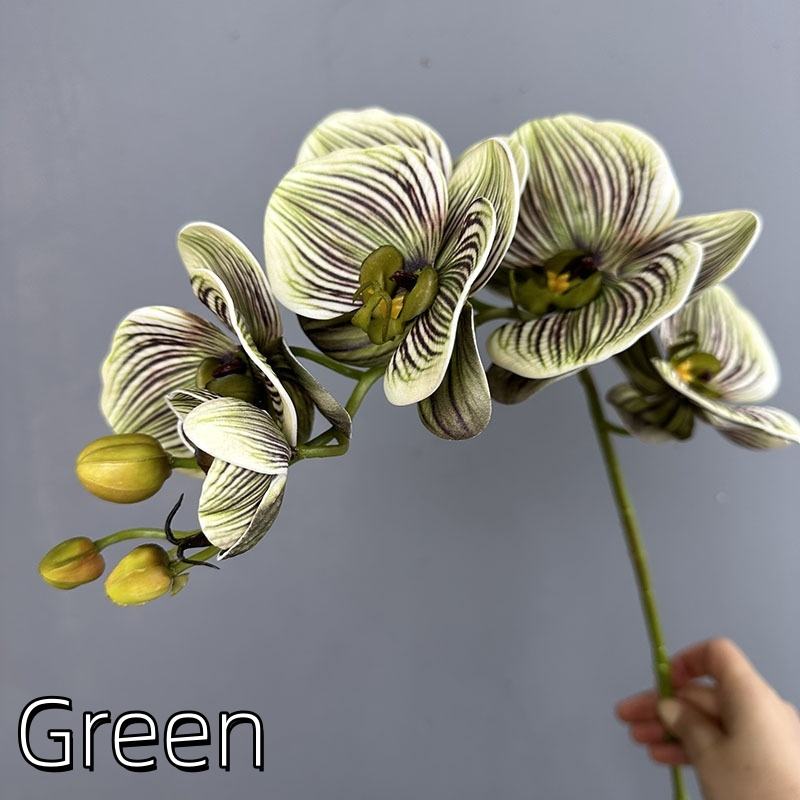 Autumn New Arrival 76CM Artificial 7 Heads Orchid Realistic Modern Flowers Home Wedding Outdoor Decoration