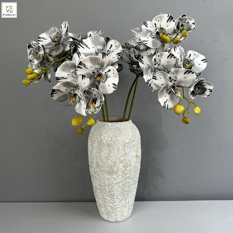Autumn New Arrival 76CM Artificial 7 Heads Orchid Realistic Modern Flowers Home Wedding Outdoor Decoration