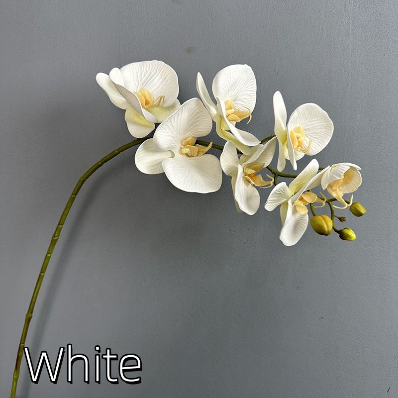 Autumn New Arrival 76CM Artificial 7 Heads Orchid Realistic Modern Flowers Home Wedding Outdoor Decoration