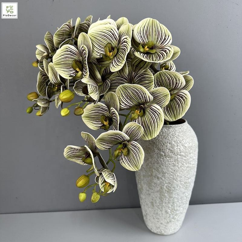 Autumn New Arrival 76CM Artificial 7 Heads Orchid Realistic Modern Flowers Home Wedding Outdoor Decoration