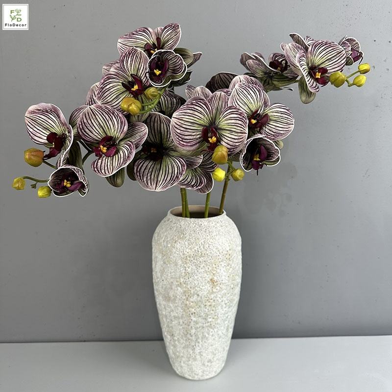 Autumn New Arrival 76CM Artificial 7 Heads Orchid Realistic Modern Flowers Home Wedding Outdoor Decoration
