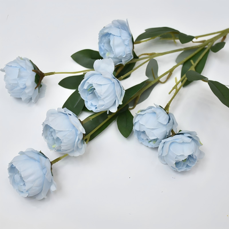 Wholesale Factory Artificial Flower Peony Single Stem for Wedding Events Home Decoration