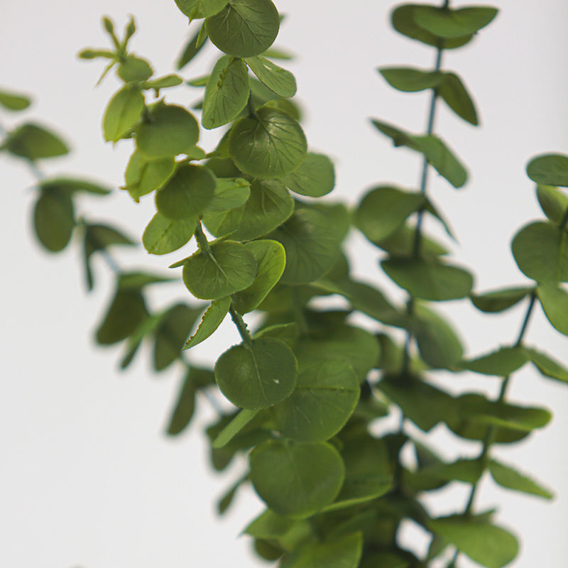 Wholesale 8-Pronged Australian Eucalyptus Artificial Leaves Real Touch Garden Home Office Wedding Flower Arrangement